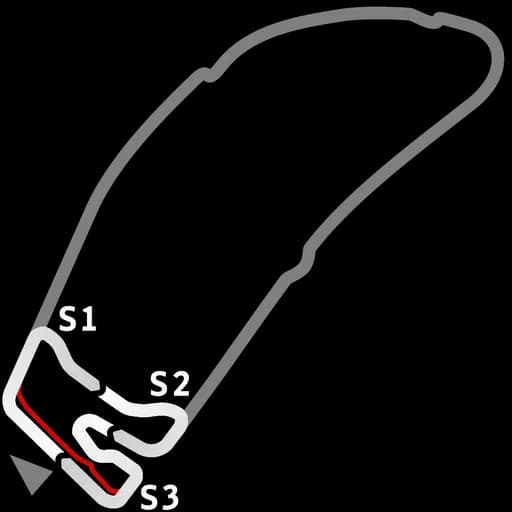 Map of Hockenheim Historic 1988 Short