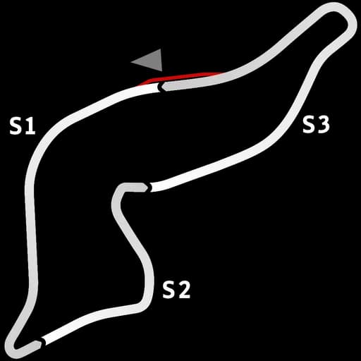 Mapa de Imola Historic 1972