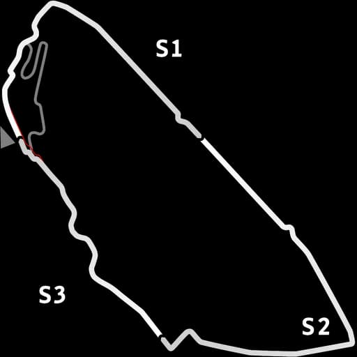 Karte von Le Mans 24h