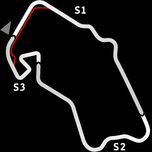 Map of Silverstone Historic 1991