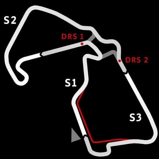 Map of Silverstone