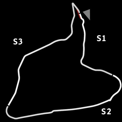Karte von Spa-Francorchamps 1970