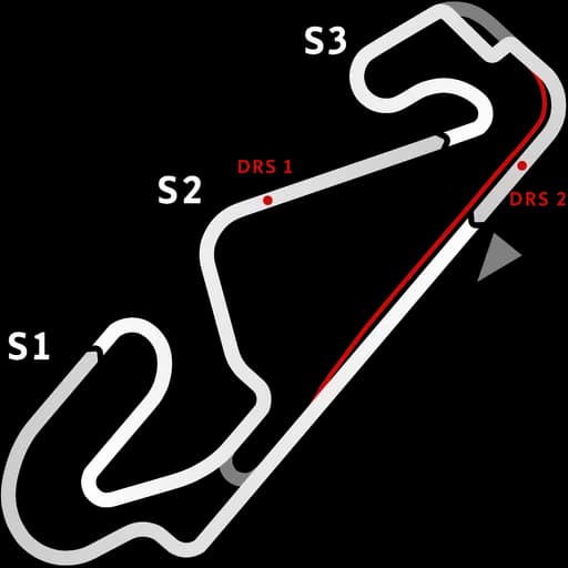 Karte von De Catalunya GP