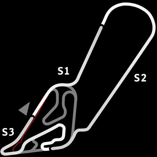 Karte von Buenos Aires Circuito No.15