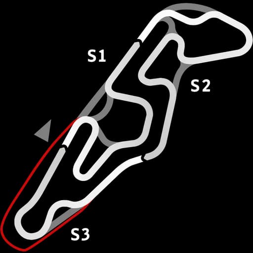 Map of Interlagos Kart One