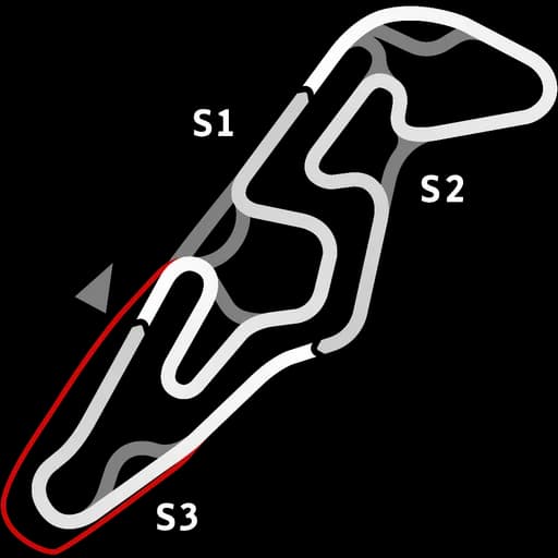 Map of Interlagos Kart Two