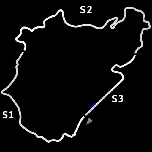 Map of Nordschleife 2025 Tourist
