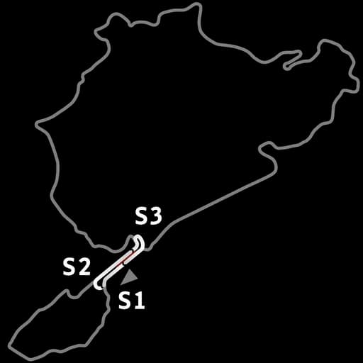 Map of Gesamtstrecke Historic 1971
