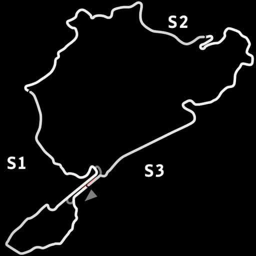 Map of Gesamtstrecke Historic 1971