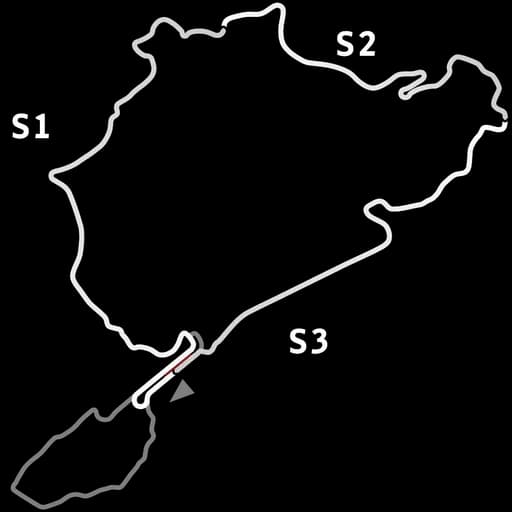 Map of Gesamtstrecke Historic 1971