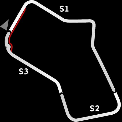 Map of Silverstone 1975