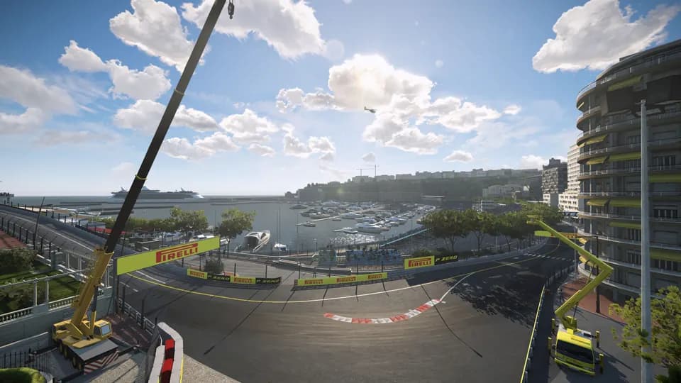 Carte du complexe Azure Circuit (Monaco)
