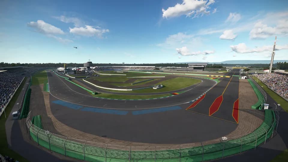 Carte du complexe Hockenheimring
