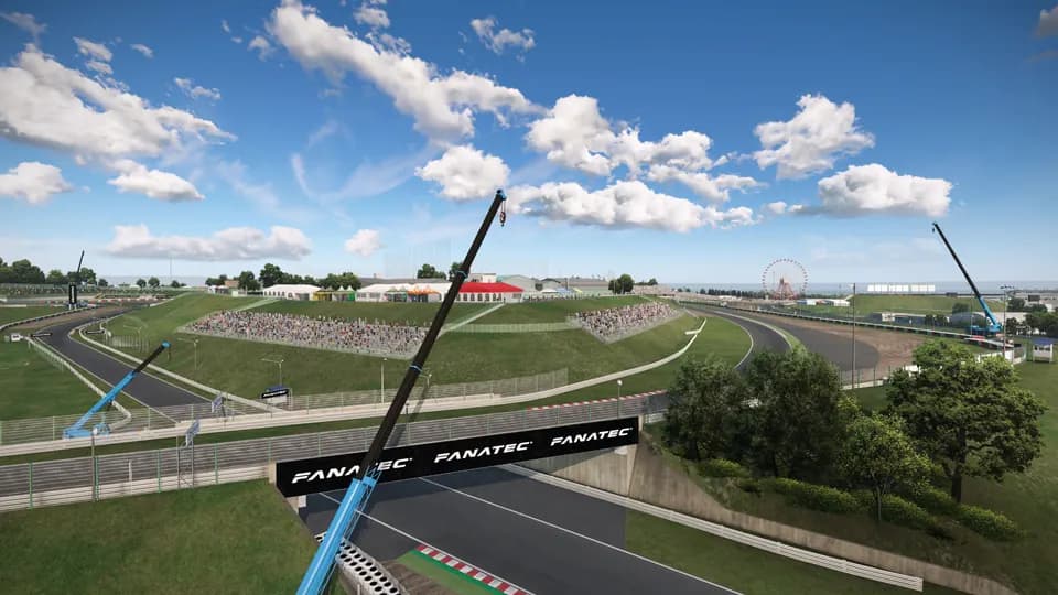 Carte du complexe Kansai (Suzuka)