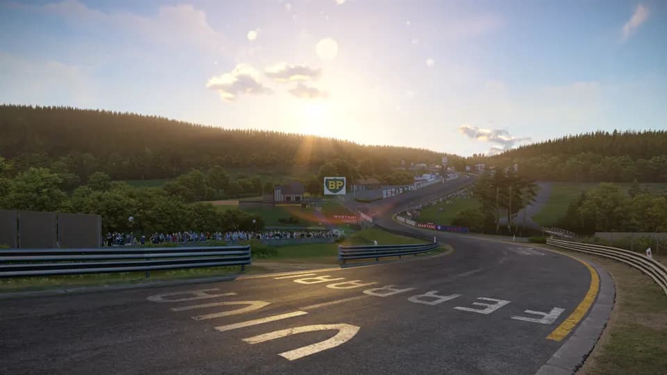 Carte du complexe Spa-Francorchamps