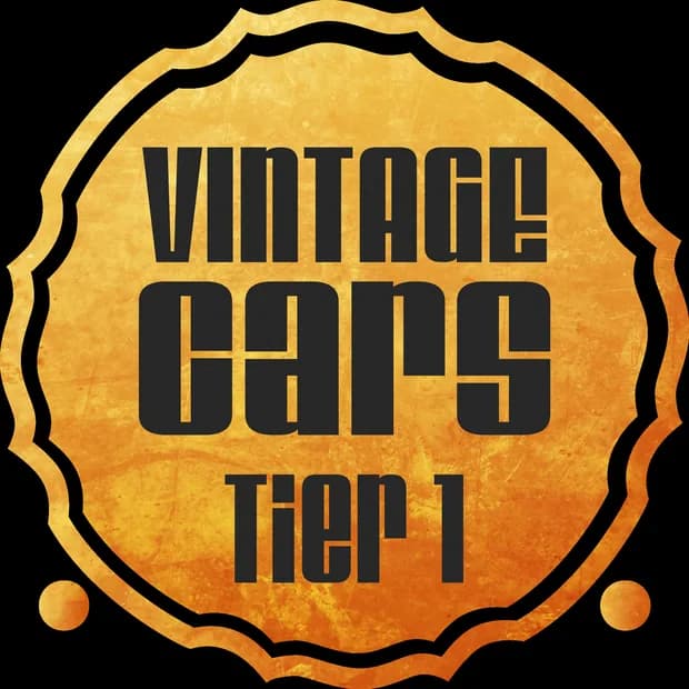 Klassenlogo Vintage Cars - Tier 1