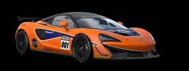 McLaren 570S GT4 in Automobilista 2