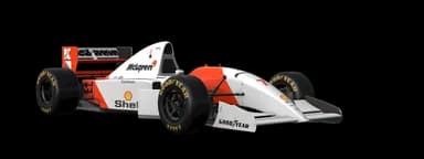 McLaren Cosworth MP4/8 dans Automobilista 2
