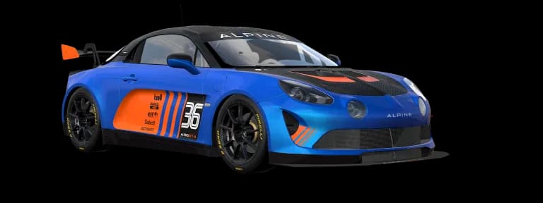 Alpine A110 GT4 Evo in Automobilista 2