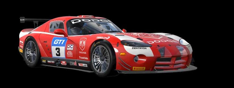 Dodge Viper GTS-R no Automobilista 2
