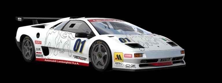 Lamborghini Diablo SV-R no Automobilista 2