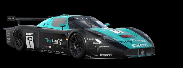 Maserati MC12 GT1 no Automobilista 2