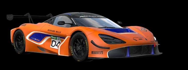 McLaren 720S GT3 no Automobilista 2