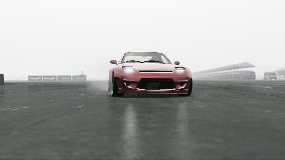 Mazda RX-7 Rocket Bunny Road